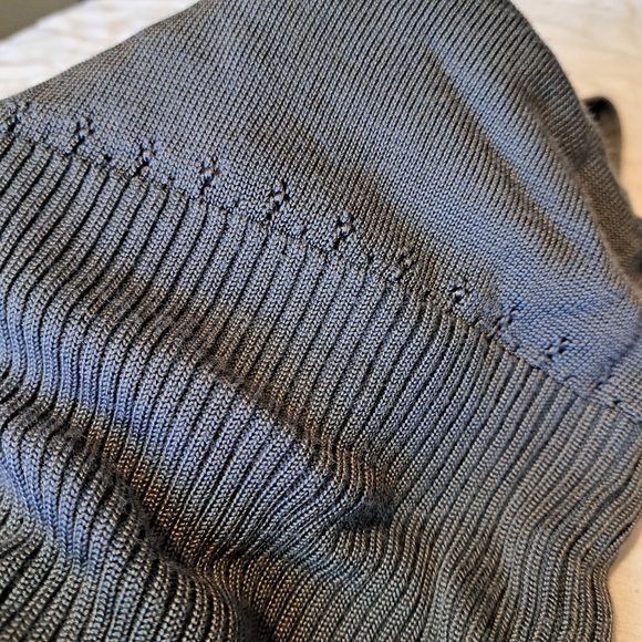 Jay Jacobs Dark Gray Square Neck tank top. Size Large - Picture 3 of 12